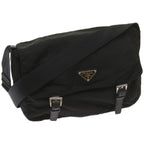 PRADA Shoulder Bag Nylon Black  bs12029
