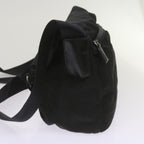 PRADA Shoulder Bag Nylon Black  bs12029