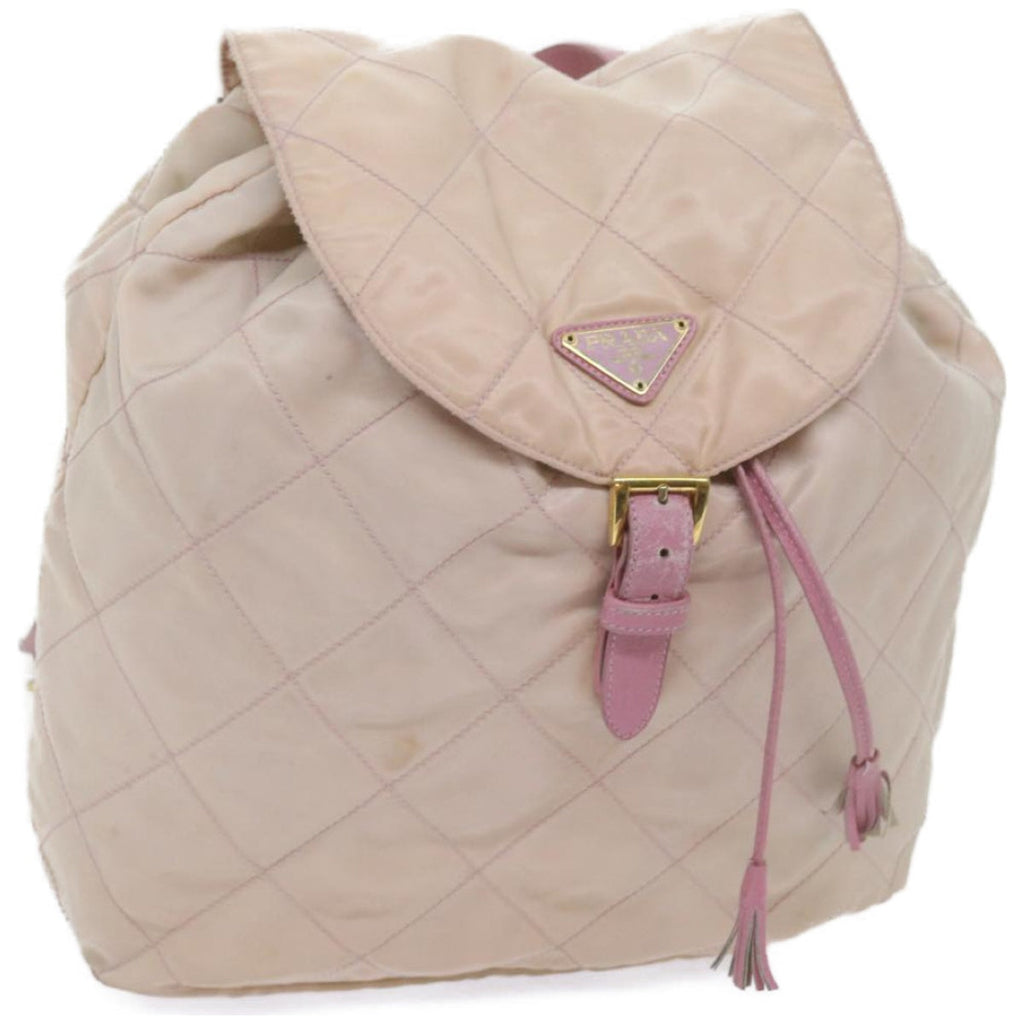 PRADA Backpack Nylon Pink  bs12082
