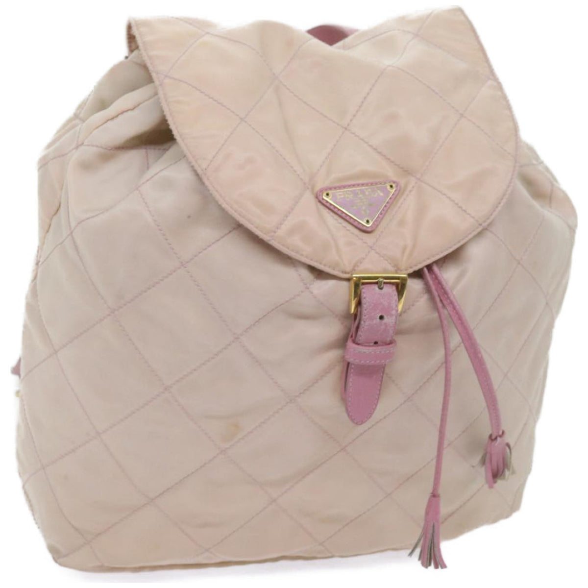 PRADA Backpack Nylon Pink  bs12082