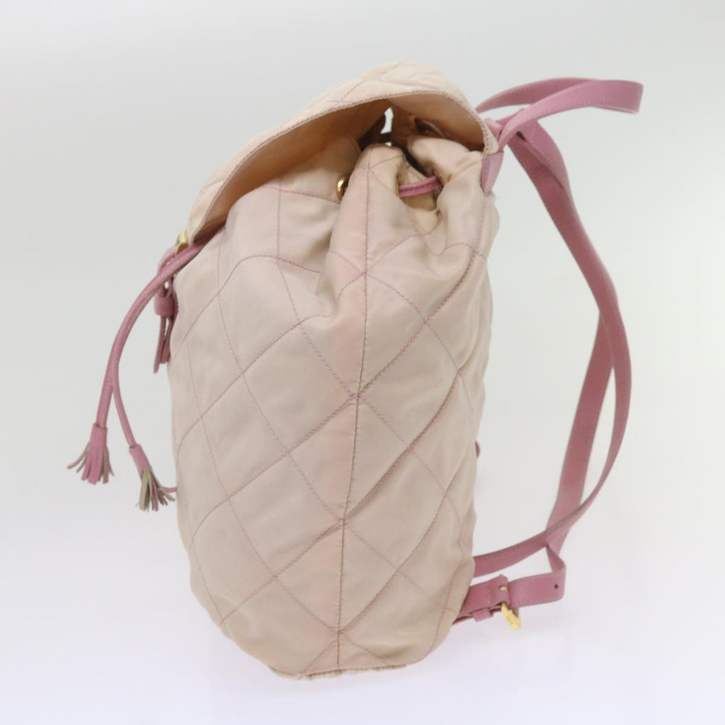 PRADA Backpack Nylon Pink  bs12082