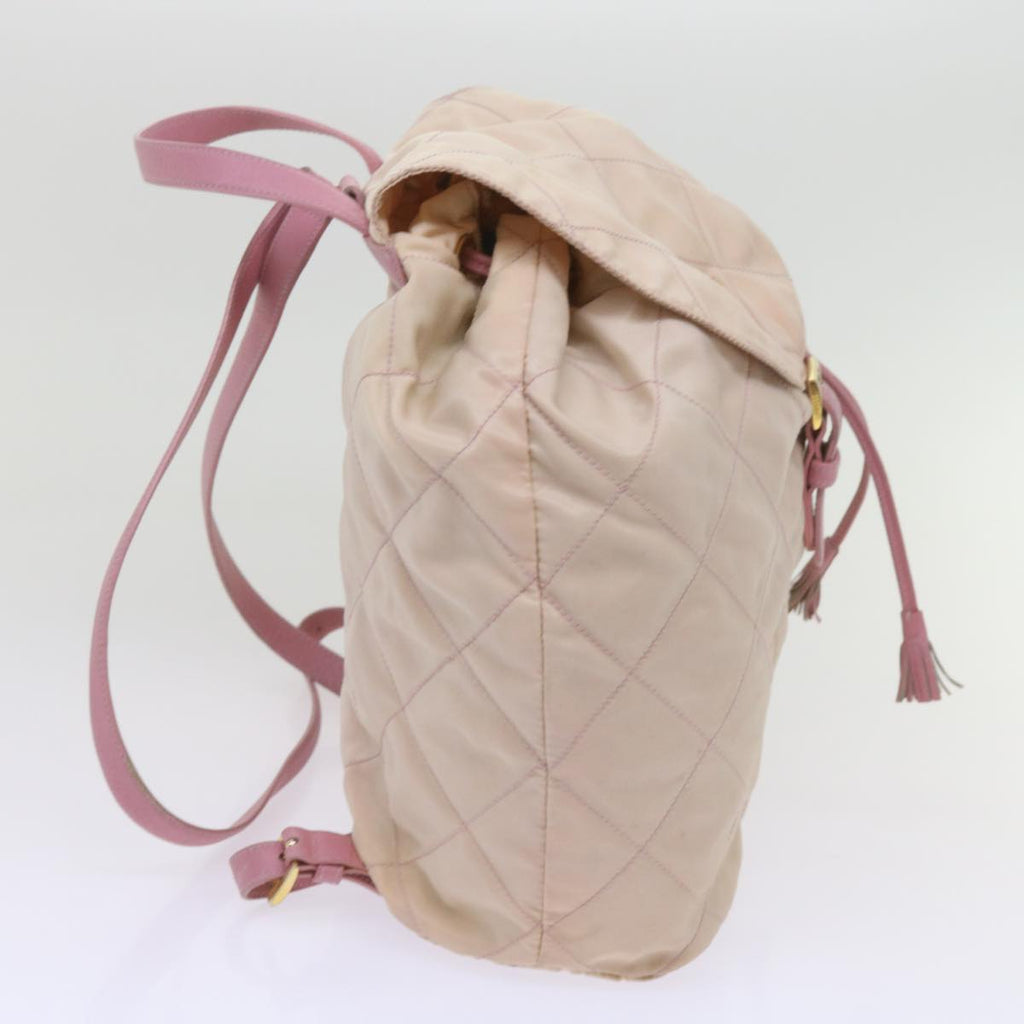 PRADA Backpack Nylon Pink  bs12082