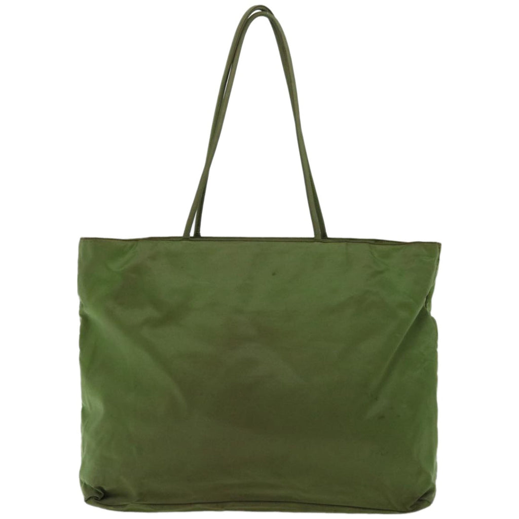 PRADA Shoulder Bag Nylon Khaki  bs12091