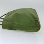 PRADA Shoulder Bag Nylon Khaki  bs12091
