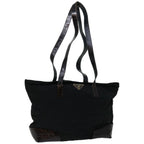 PRADA Shoulder Bag Nylon Black  bs12092