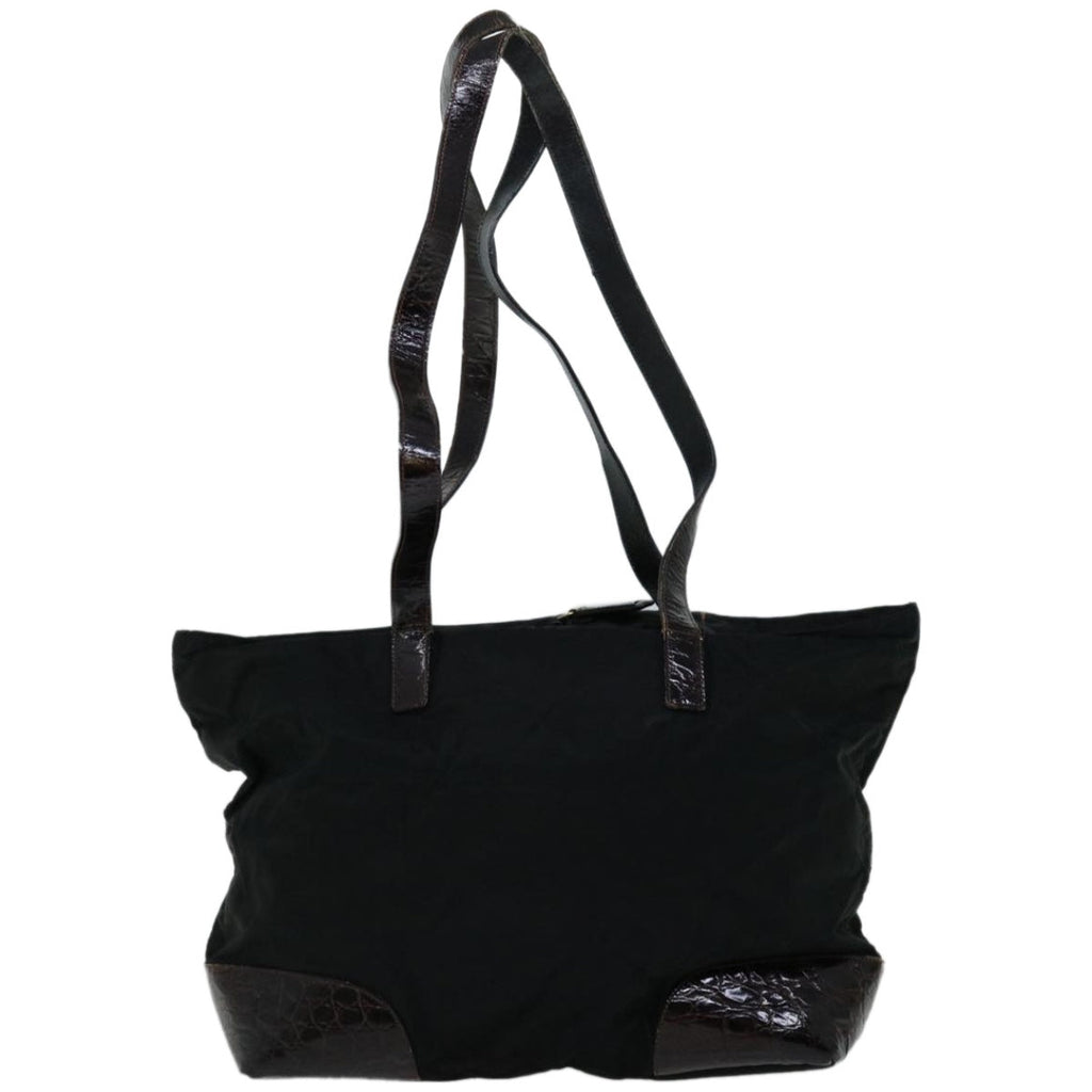 PRADA Shoulder Bag Nylon Black  bs12092