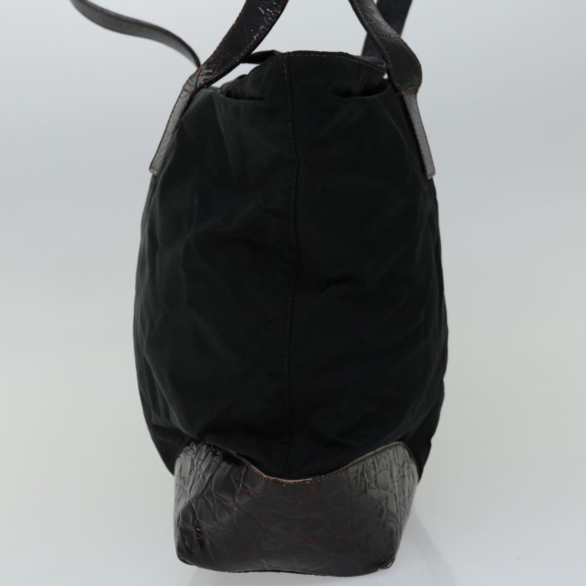 PRADA Shoulder Bag Nylon Black  bs12092