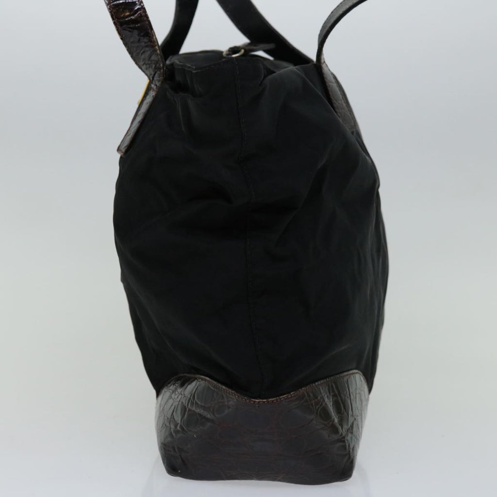 PRADA Shoulder Bag Nylon Black  bs12092