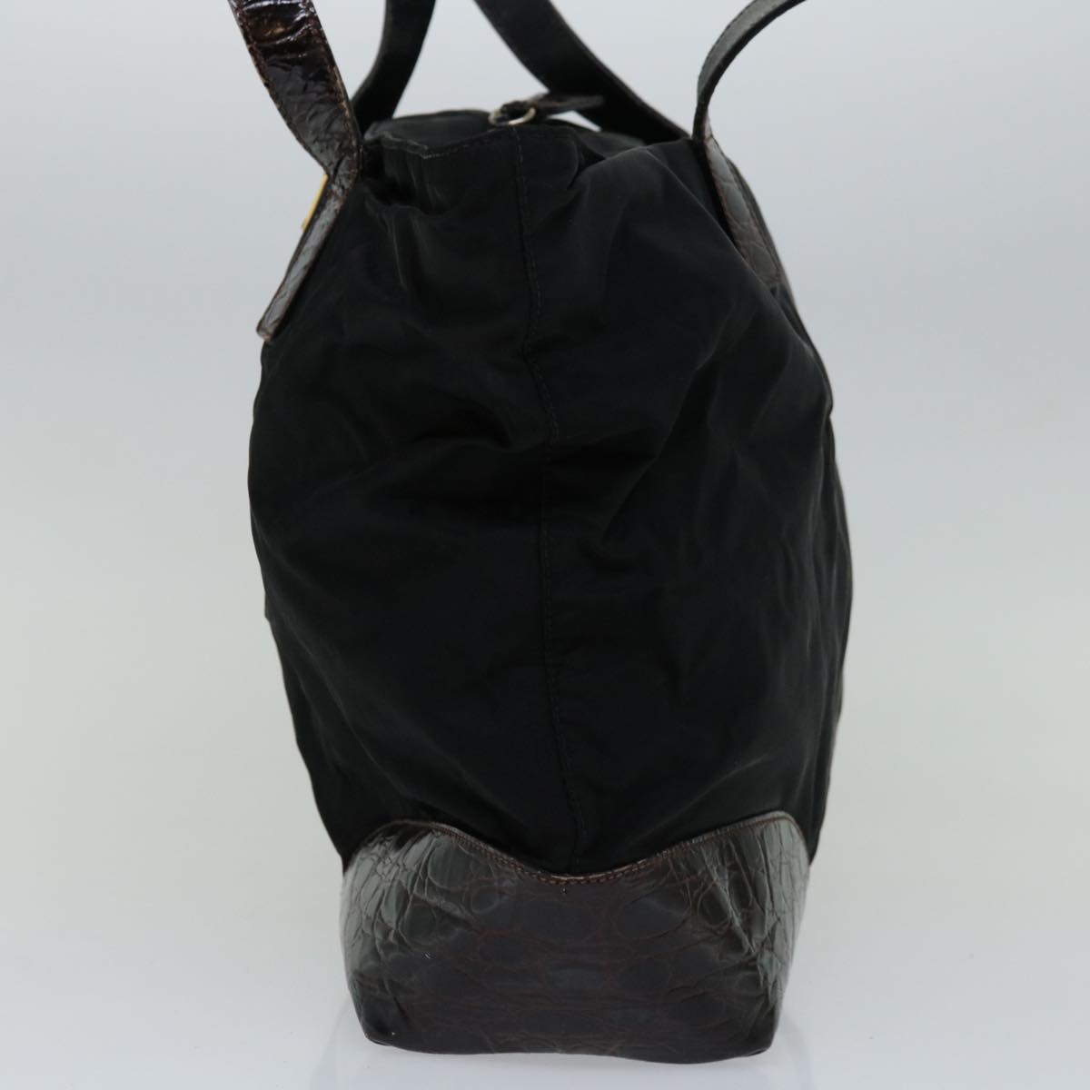 PRADA Shoulder Bag Nylon Black  bs12092