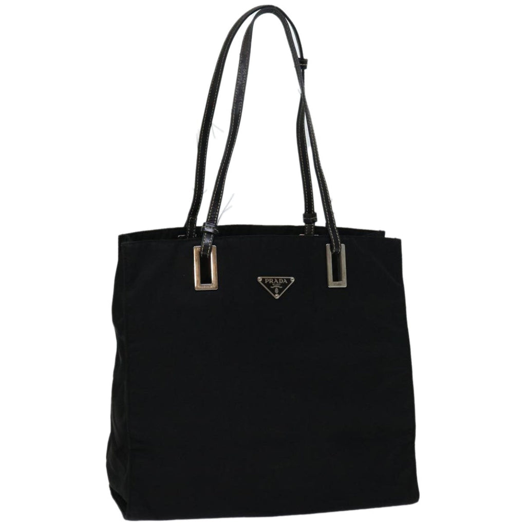 PRADA Hand Bag Nylon Black  bs12093