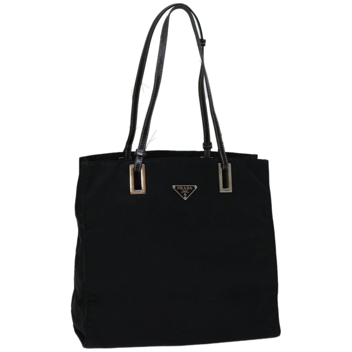 PRADA Hand Bag Nylon Black  bs12093