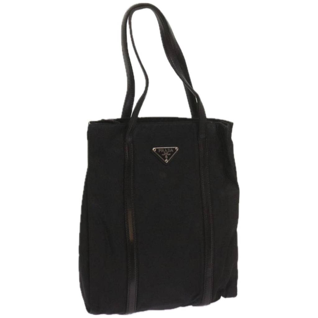 PRADA Hand Bag Nylon Black  bs12123