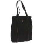 PRADA Hand Bag Nylon Black  bs12123