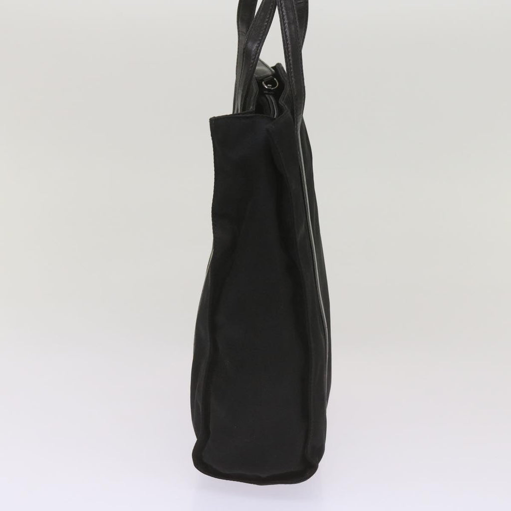 PRADA Hand Bag Nylon Black  bs12123