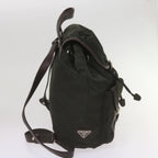 PRADA Backpack Nylon Green  bs12126
