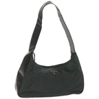 PRADA Shoulder Bag Nylon Khaki  bs12155