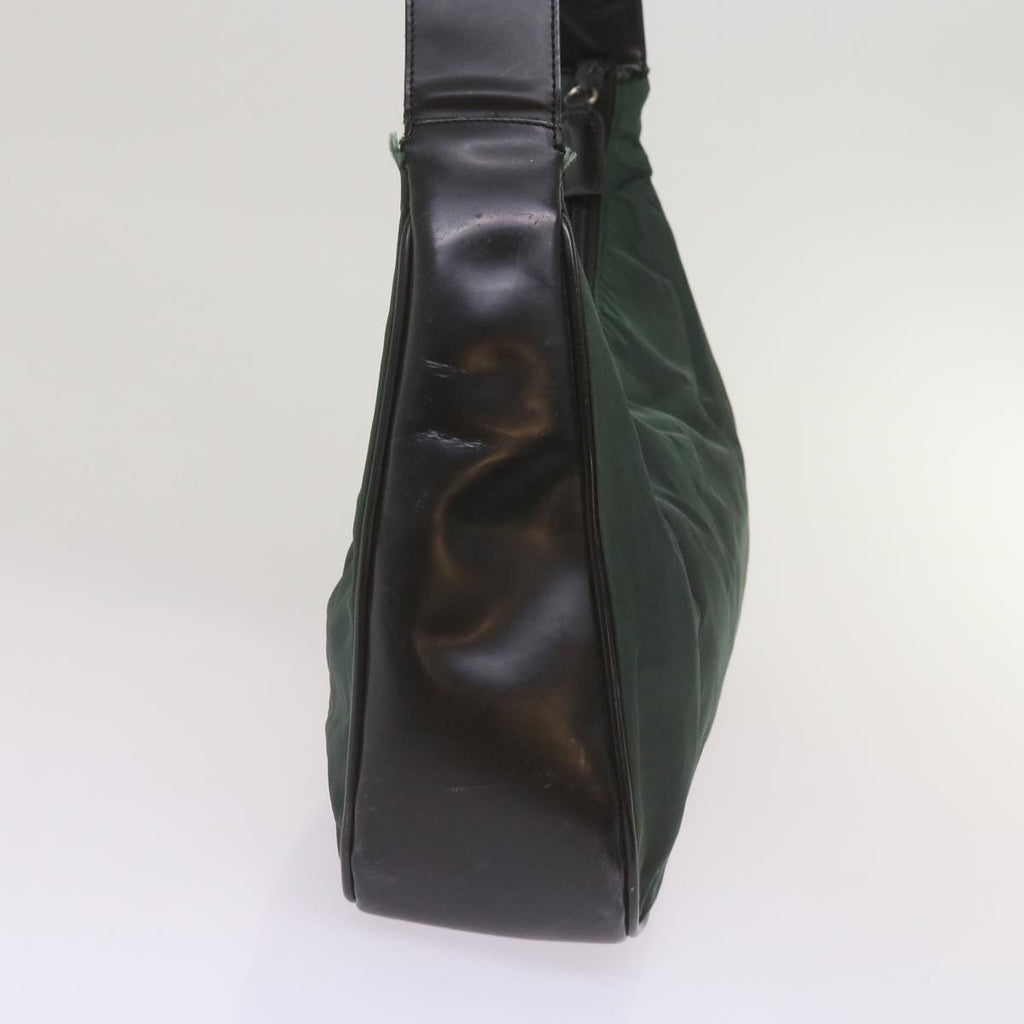 PRADA Shoulder Bag Nylon Khaki  bs12155