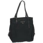 PRADA Hand Bag Nylon Black  bs12170