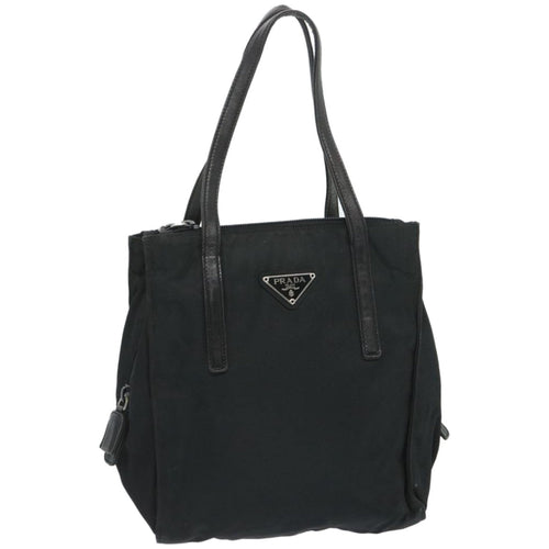 PRADA Hand Bag Nylon Black  bs12170