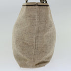 PRADA Tote Bag Canvas Beige  bs12196