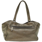 PRADA Shoulder Bag Leather Gold Tone  bs12202