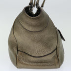 PRADA Shoulder Bag Leather Gold Tone  bs12202