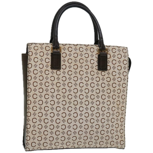 CELINE C Macadam Canvas Hand Bag Whe  12205