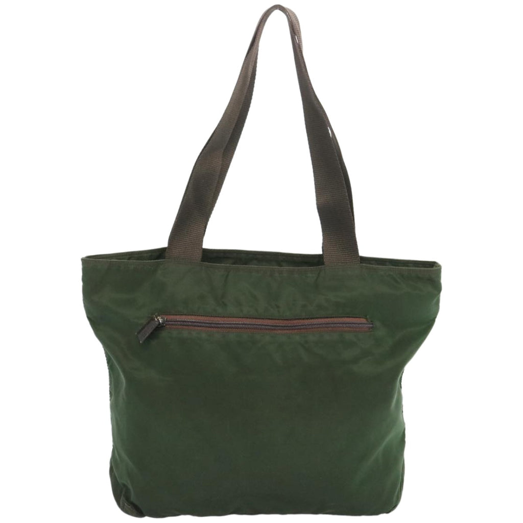 PRADA Tote Bag Nylon Khaki  bs12208