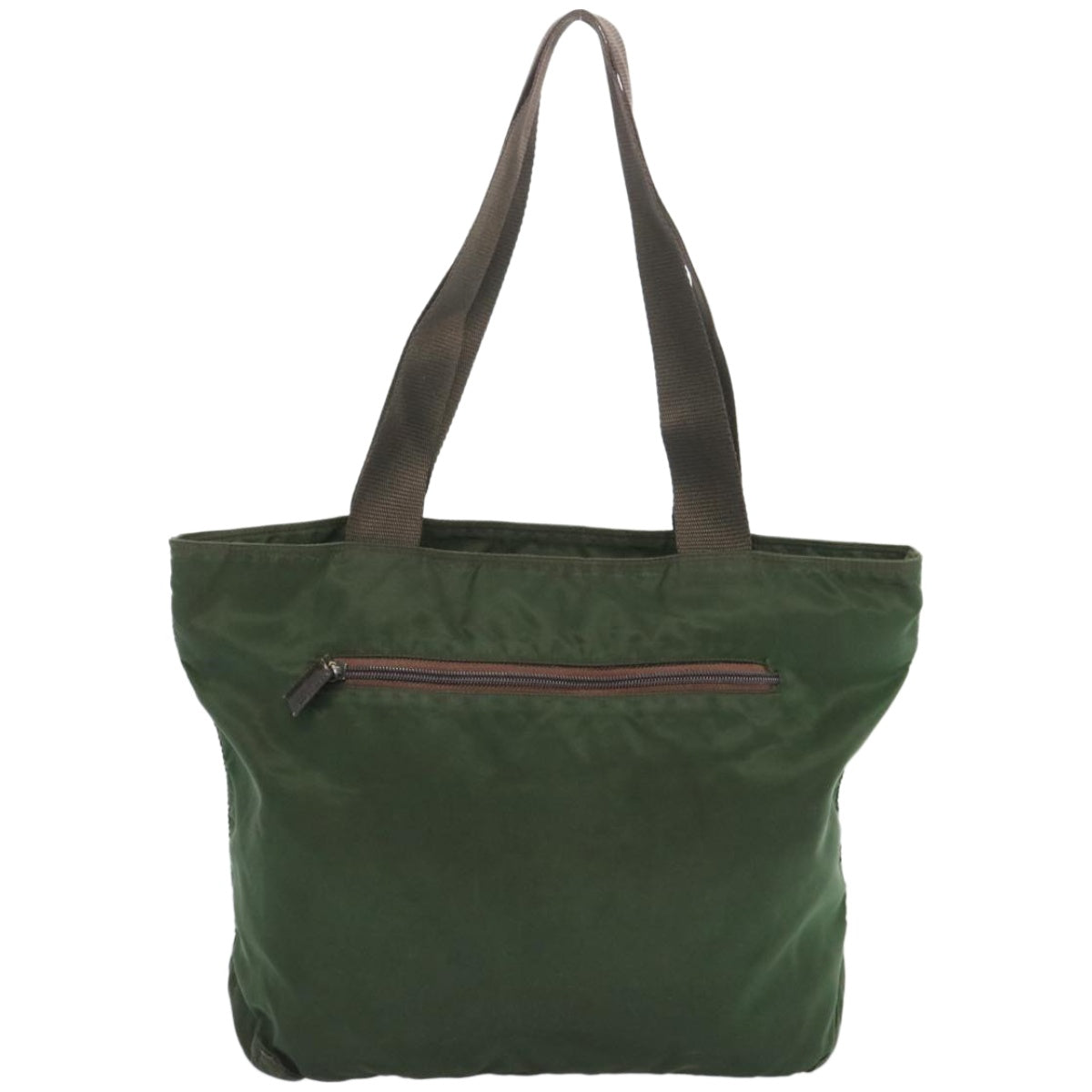 PRADA Tote Bag Nylon Khaki  bs12208