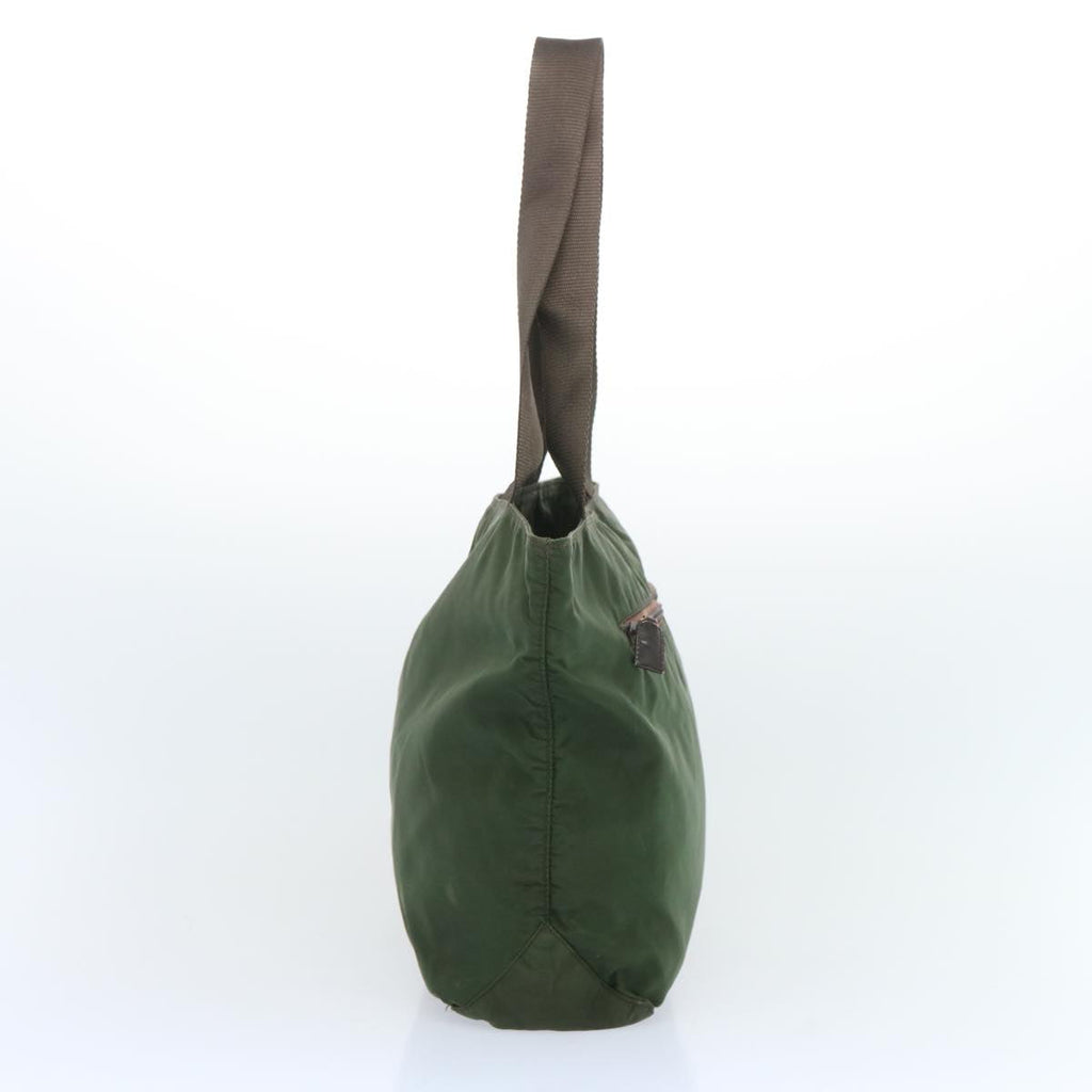 PRADA Tote Bag Nylon Khaki  bs12208