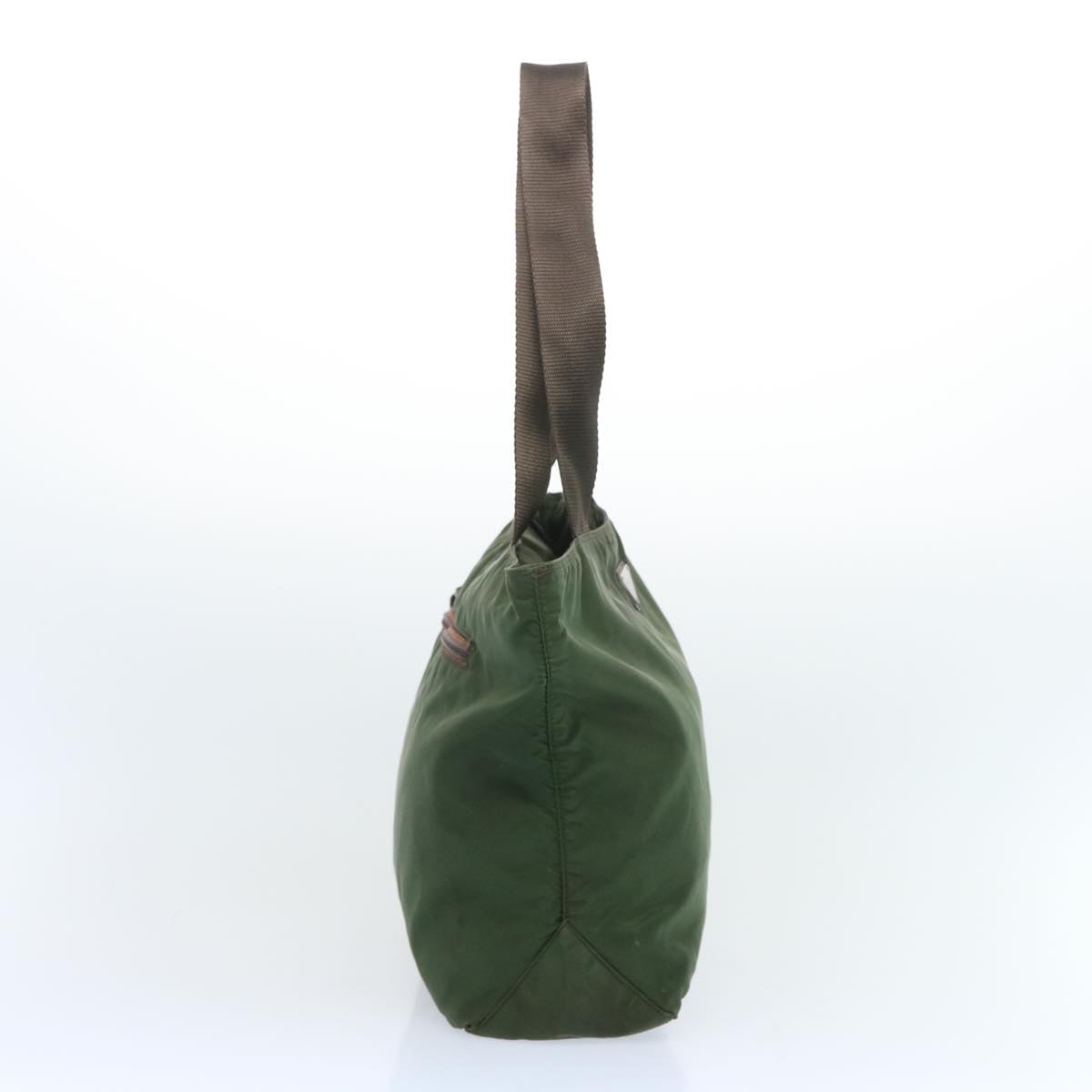 PRADA Tote Bag Nylon Khaki  bs12208