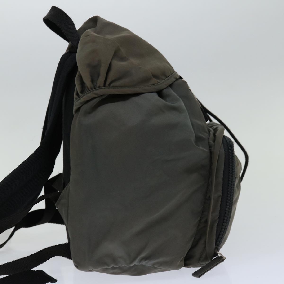 PRADA Backpack Nylon Gray bs12211