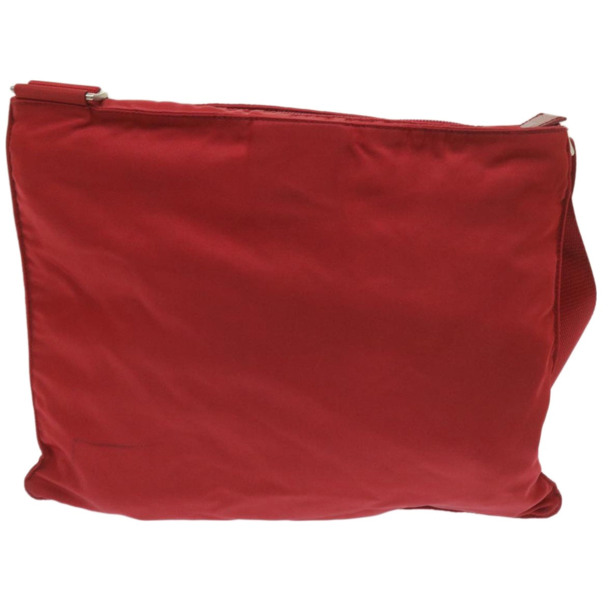 PRADA Shoulder Bag Nylon Red  bs12227