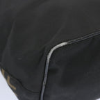 FENDI Hand Bag Canvas Blackbs12314