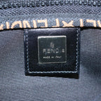 FENDI Hand Bag Canvas Blackbs12314