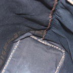 FENDI Hand Bag Canvas Blackbs12314
