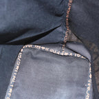 FENDI Hand Bag Canvas Blackbs12314
