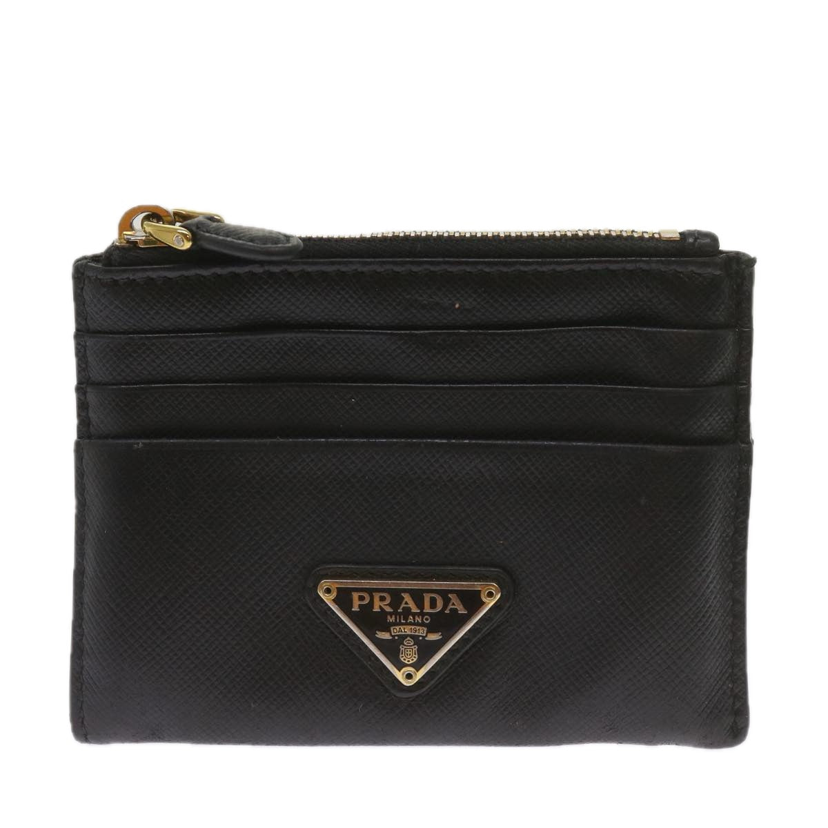 PRADA Key Case Wallet Leather 8Set Black Red pink  bs12347