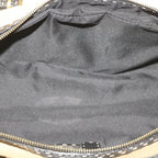FENDI Hand Bag Canvas Beigebs12367