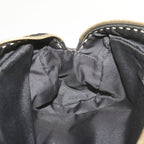 FENDI Hand Bag Canvas Beigebs12367
