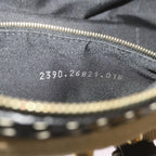 FENDI Hand Bag Canvas Beigebs12367