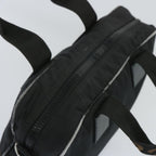FENDI Hand Bag Canvas Blackbs12372
