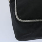 FENDI Hand Bag Canvas Blackbs12372