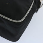 FENDI Hand Bag Canvas Blackbs12372