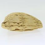 PRADA Clutch Bag Canvas Yellow  bs12376