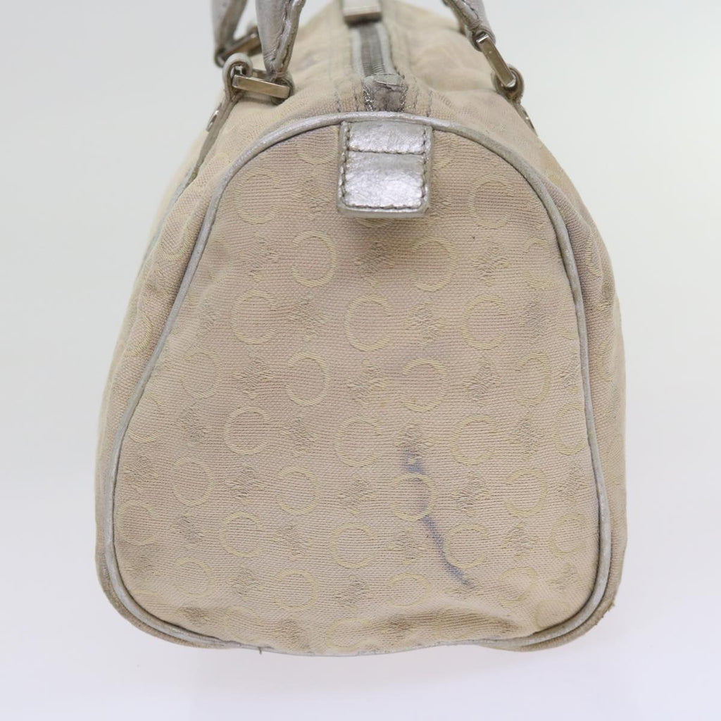 CELINE Macadam Canvas Hand Bag Clutch Bag PVC 4Set Brown Beige  12454