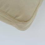 FENDI Mamma Baguette Shoulder Bag Canvas Beigebs12544