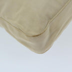 FENDI Mamma Baguette Shoulder Bag Canvas Beigebs12544