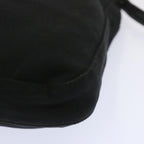 FENDI Mamma Baguette Shoulder Bag Nylon Blackbs12642