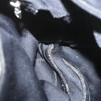 FENDI Mamma Baguette Shoulder Bag Nylon Blackbs12642